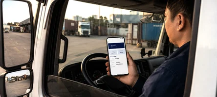 Tài xế dùng App Driver