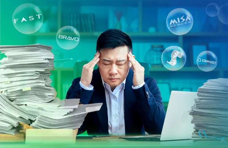 Ảnh nhiều phần mềm rời rạc